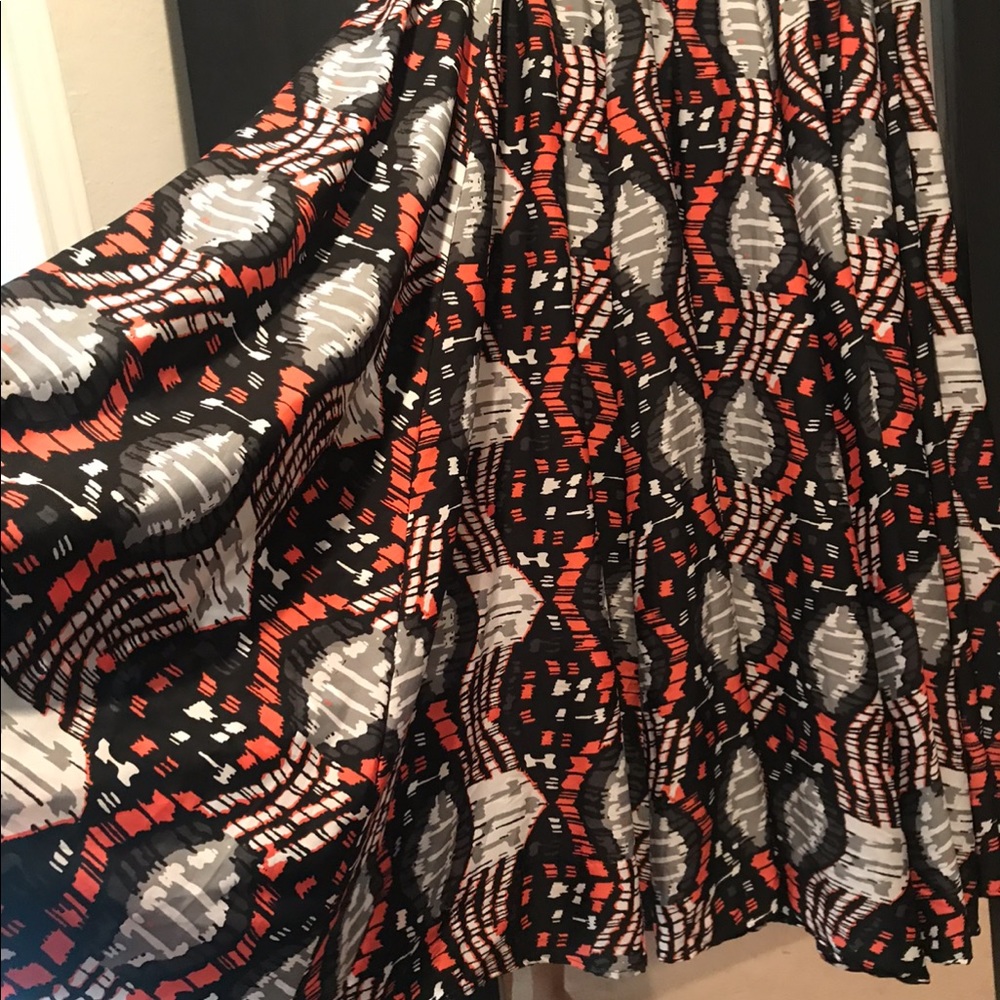 Floor length maxi skirt